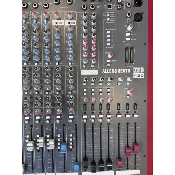 🔥 ALLEN & HEATH ZED-420 Recording Sound Mixing Los Angeles Local Pickup 🔥 - Picture 2 of 13